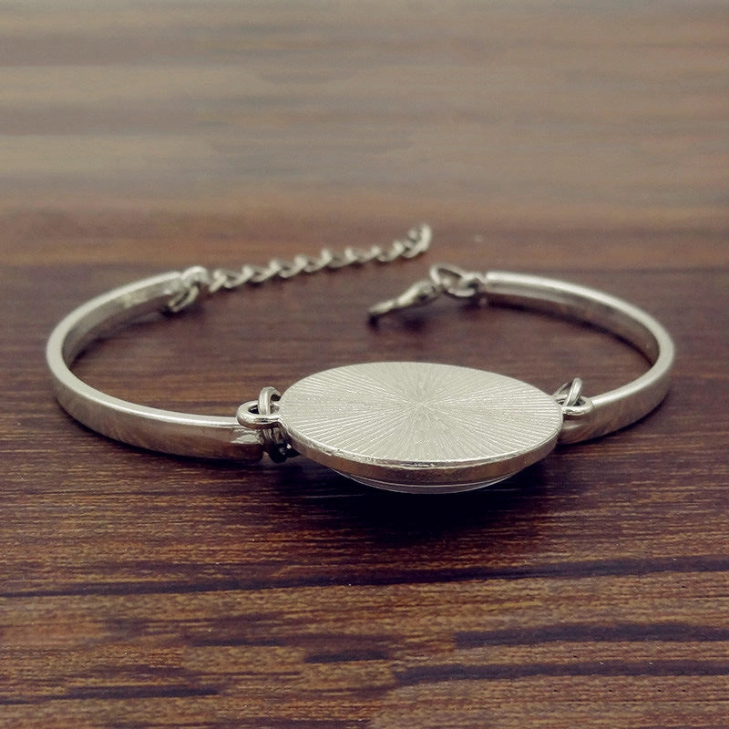 Wholesale Alloy Easter Bunny Time Stone Bracelet