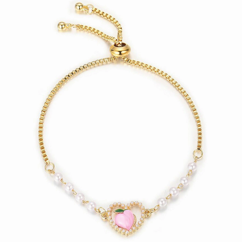 Wholesale Alloy Heart Heart Bracelet