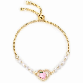 Wholesale Alloy Heart Heart Bracelet