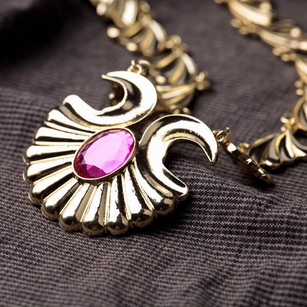 Wholesale Alloy Hollow Flower Pendant Necklace