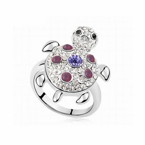 Wholesale Alloy Little Turtle Ring