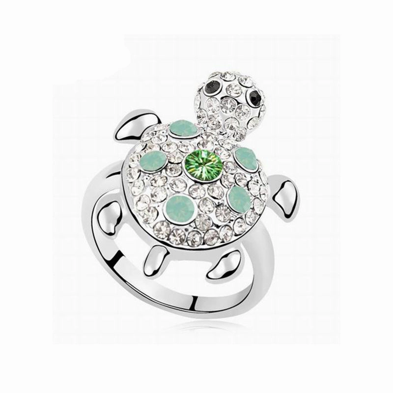 Wholesale Alloy Little Turtle Ring