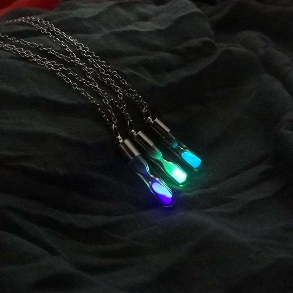 Wholesale Alloy Luminous Hollow Necklaces