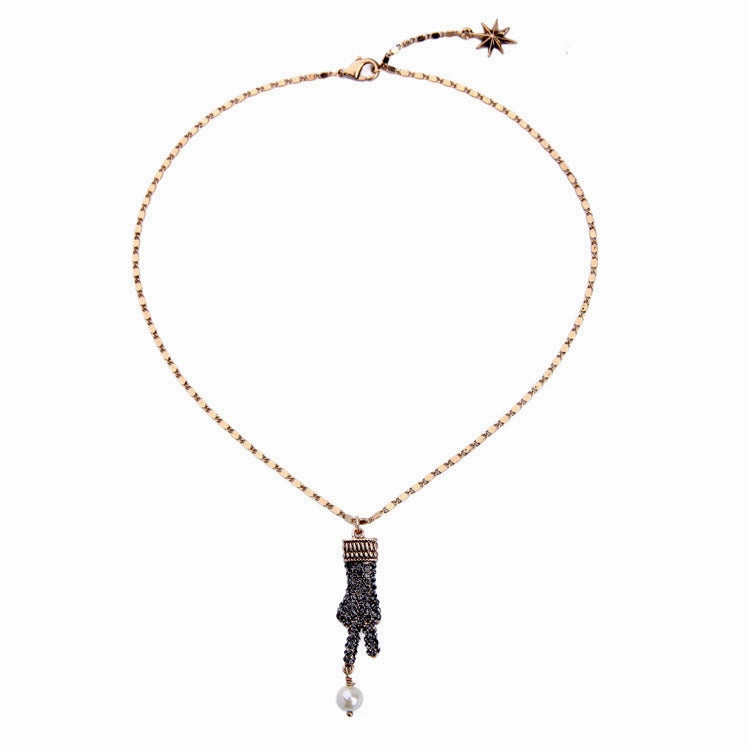 Wholesale Alloy Multilayer Star Moon Necklace