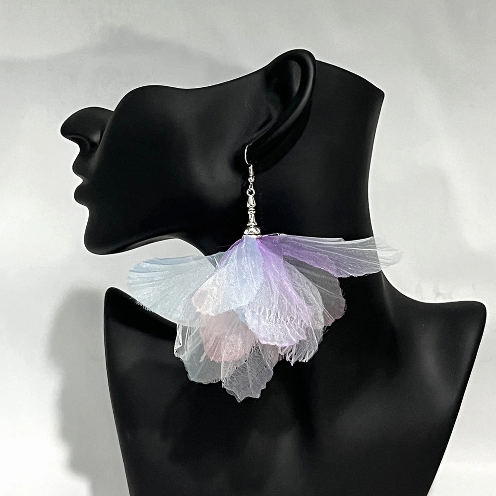 Wholesale Alloy Organza Earrings