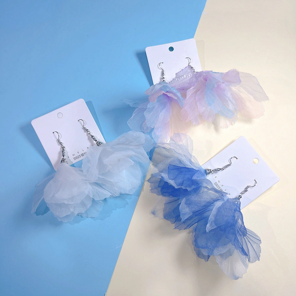 Wholesale Alloy Organza Earrings