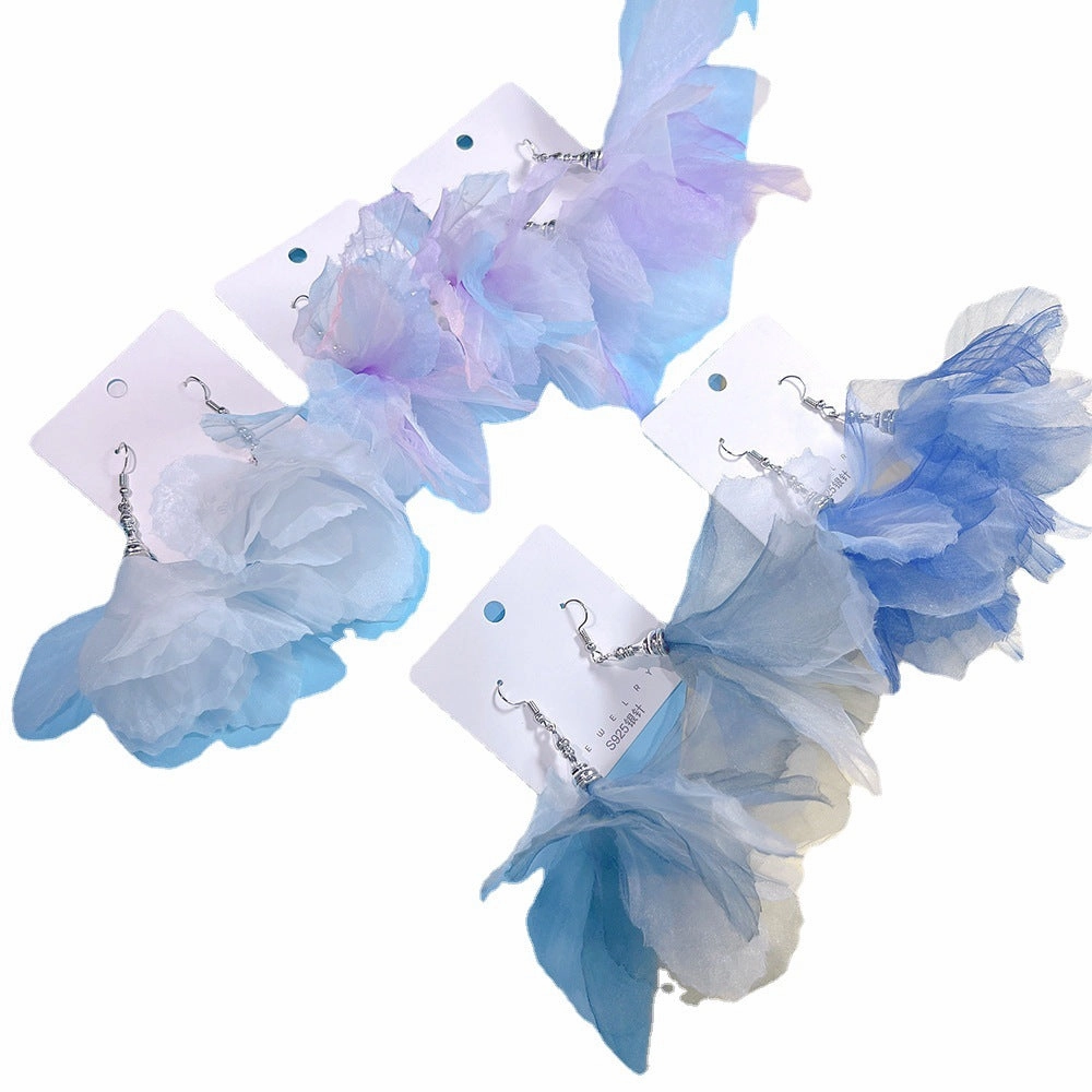 Wholesale Alloy Organza Earrings