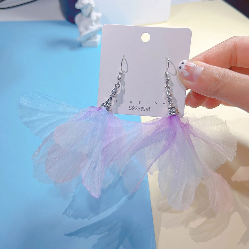 Wholesale Alloy Organza Earrings