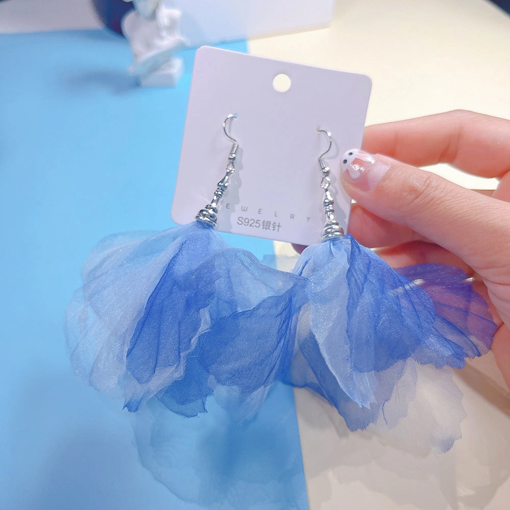 Wholesale Alloy Organza Earrings