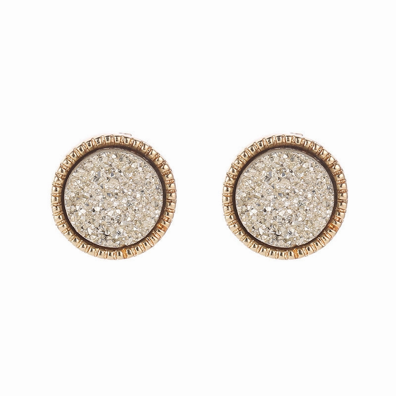 Wholesale Alloy Resin Teeth Earrings