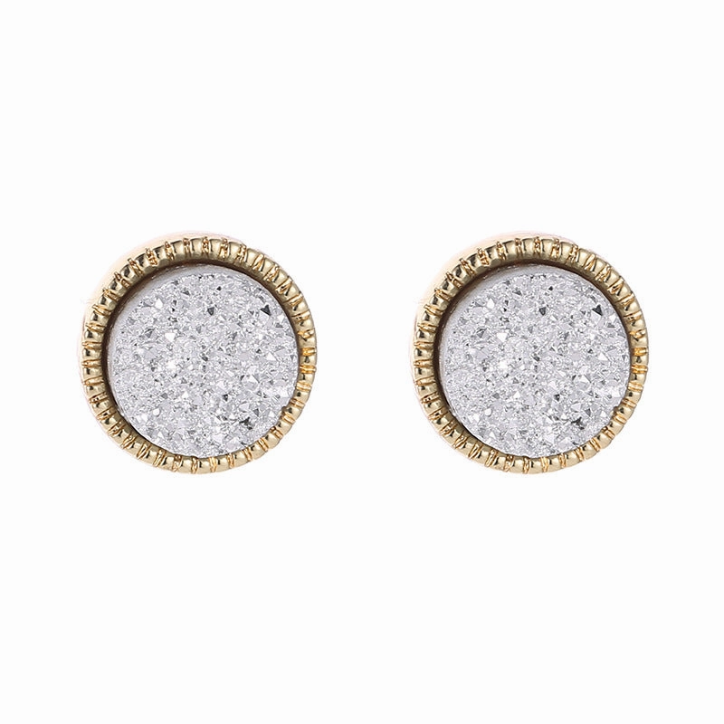 Wholesale Alloy Resin Teeth Earrings