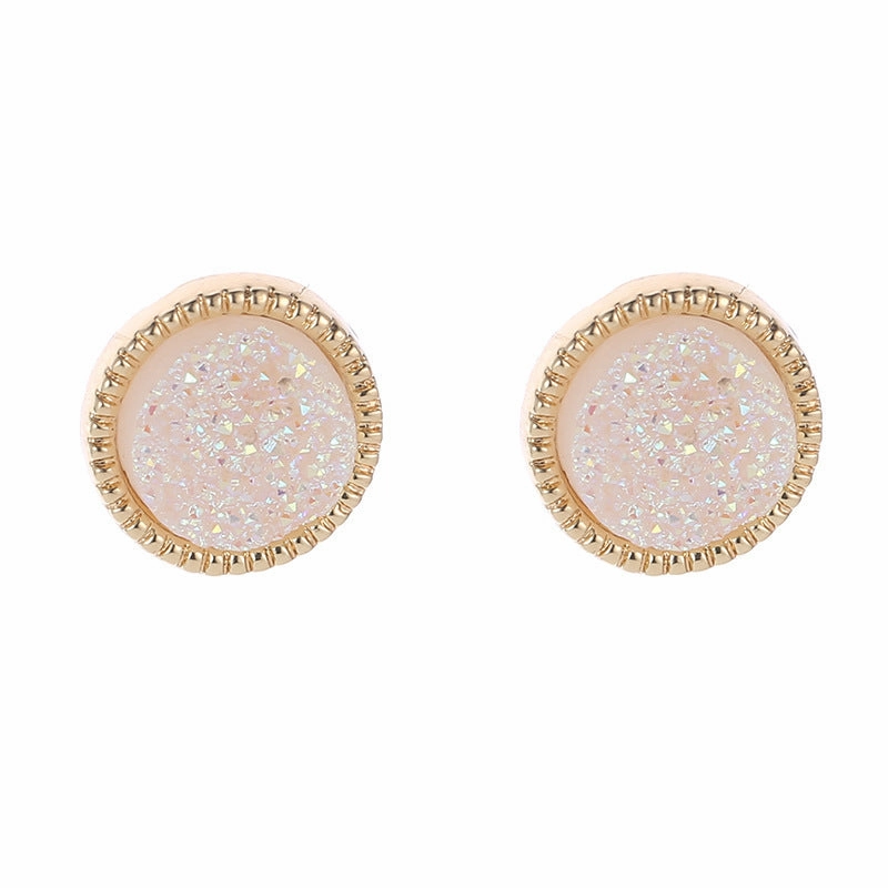 Wholesale Alloy Resin Teeth Earrings