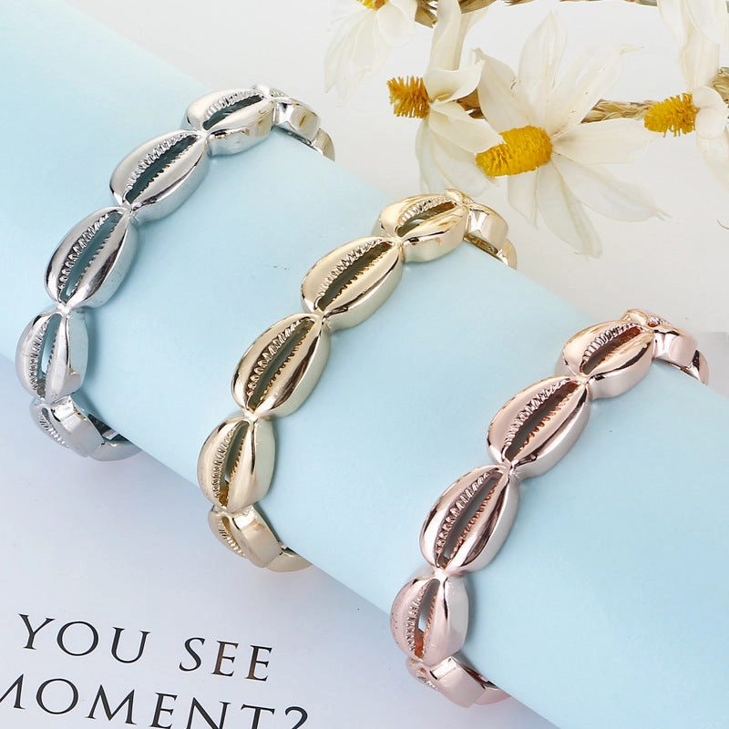 Wholesale Alloy Seashell Ocean Wind Series Bracelet
