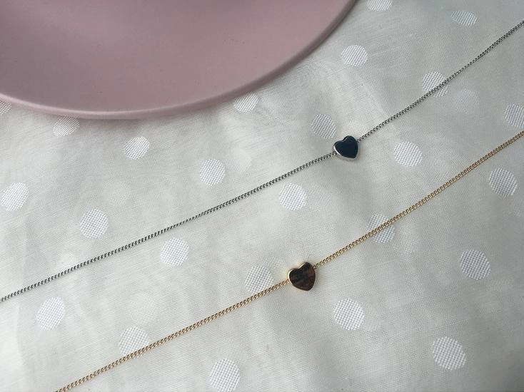 Wholesale Alloy Silver Plated Love Short Necklaces