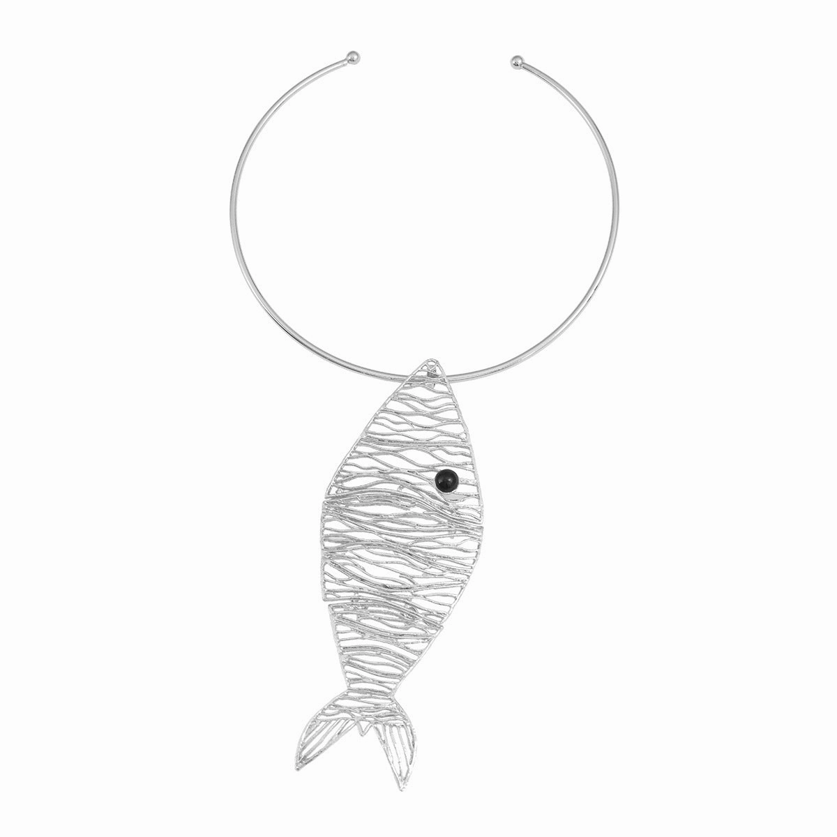 Wholesale Alloy Small Fish Pendant Earrings