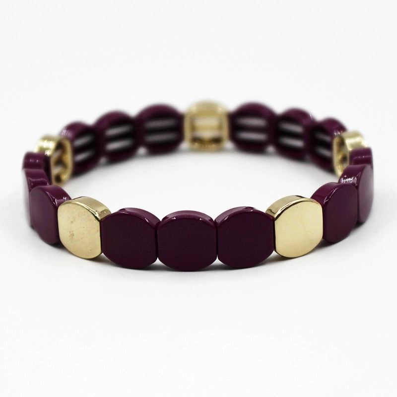 Wholesale Alloy Spray Painted Bracelets