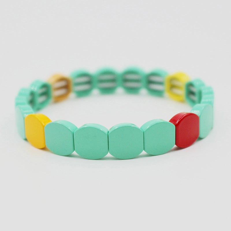 Wholesale Alloy Spray Painted Bracelets