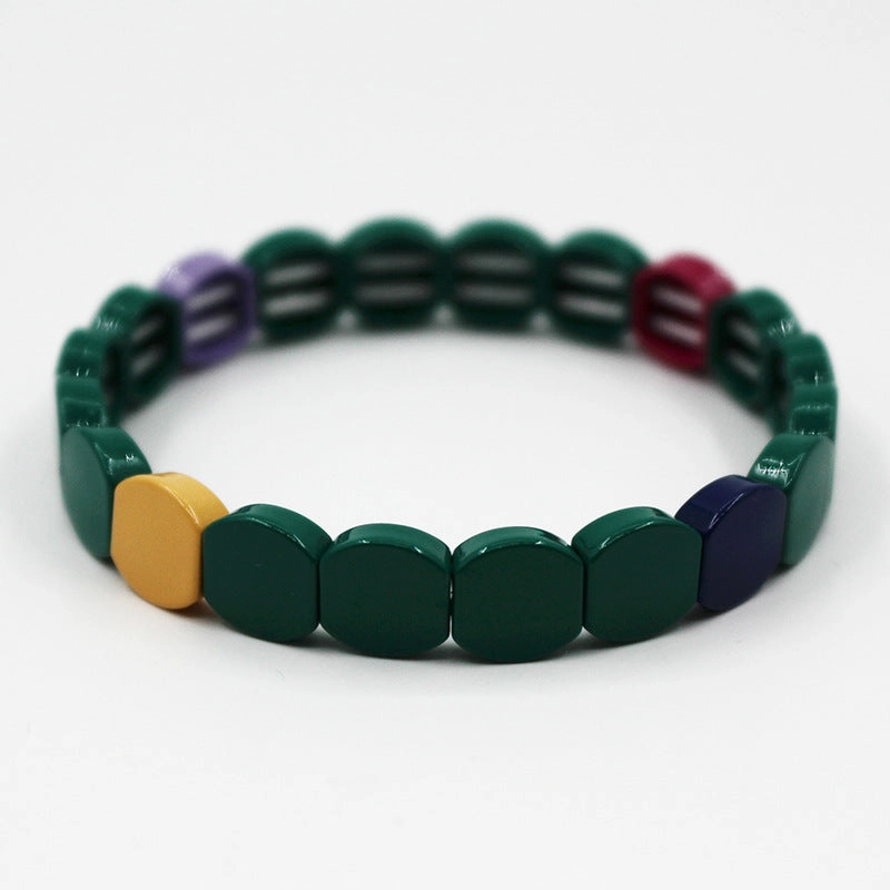 Wholesale Alloy Spray Painted Bracelets