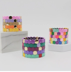 Wholesale Alloy Spray Painted Bracelets