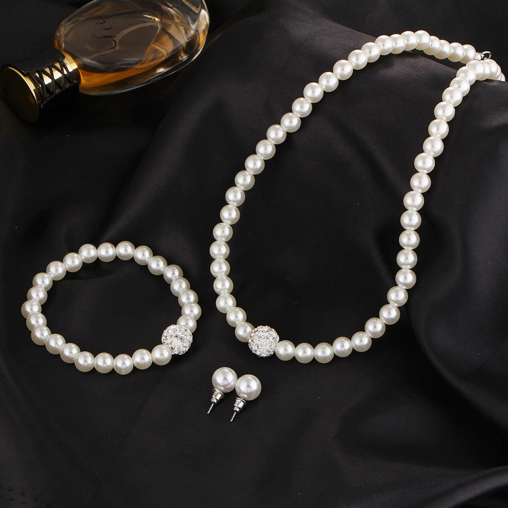 Wholesale Alloy Sweater Pearl Bracelet