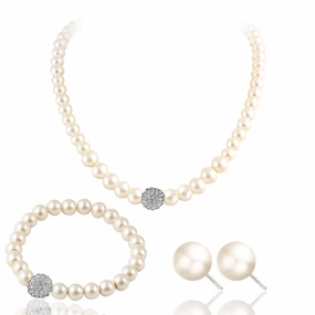 Wholesale Alloy Sweater Pearl Bracelet