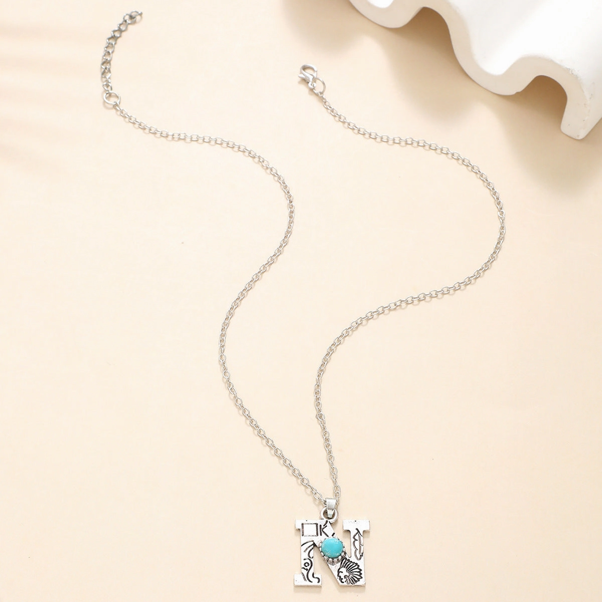Wholesale Alloy Western Style English Letter Necklace