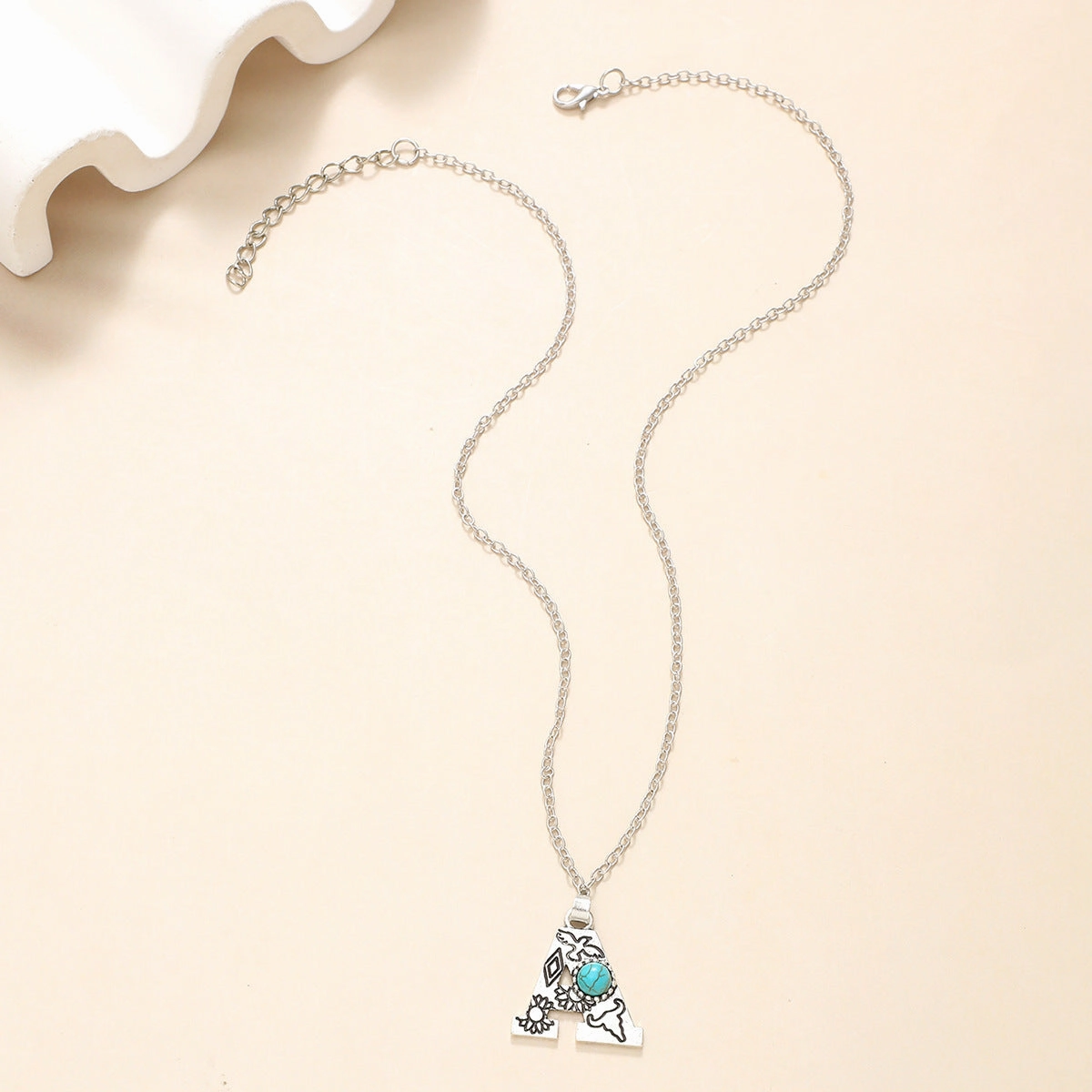 Wholesale Alloy Western Style English Letter Necklace