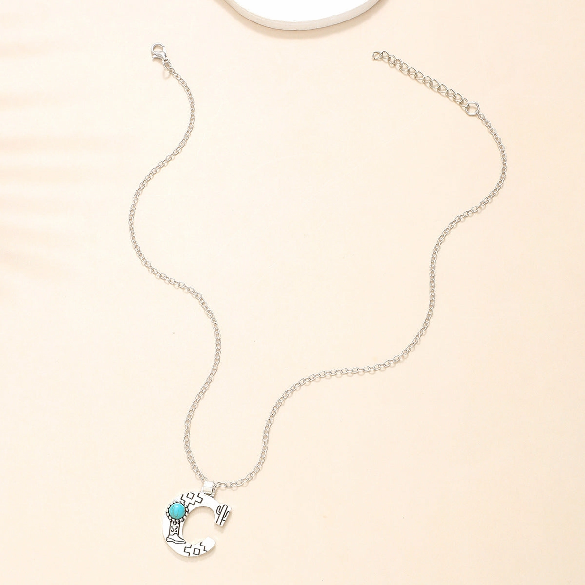 Wholesale Alloy Western Style English Letter Necklace