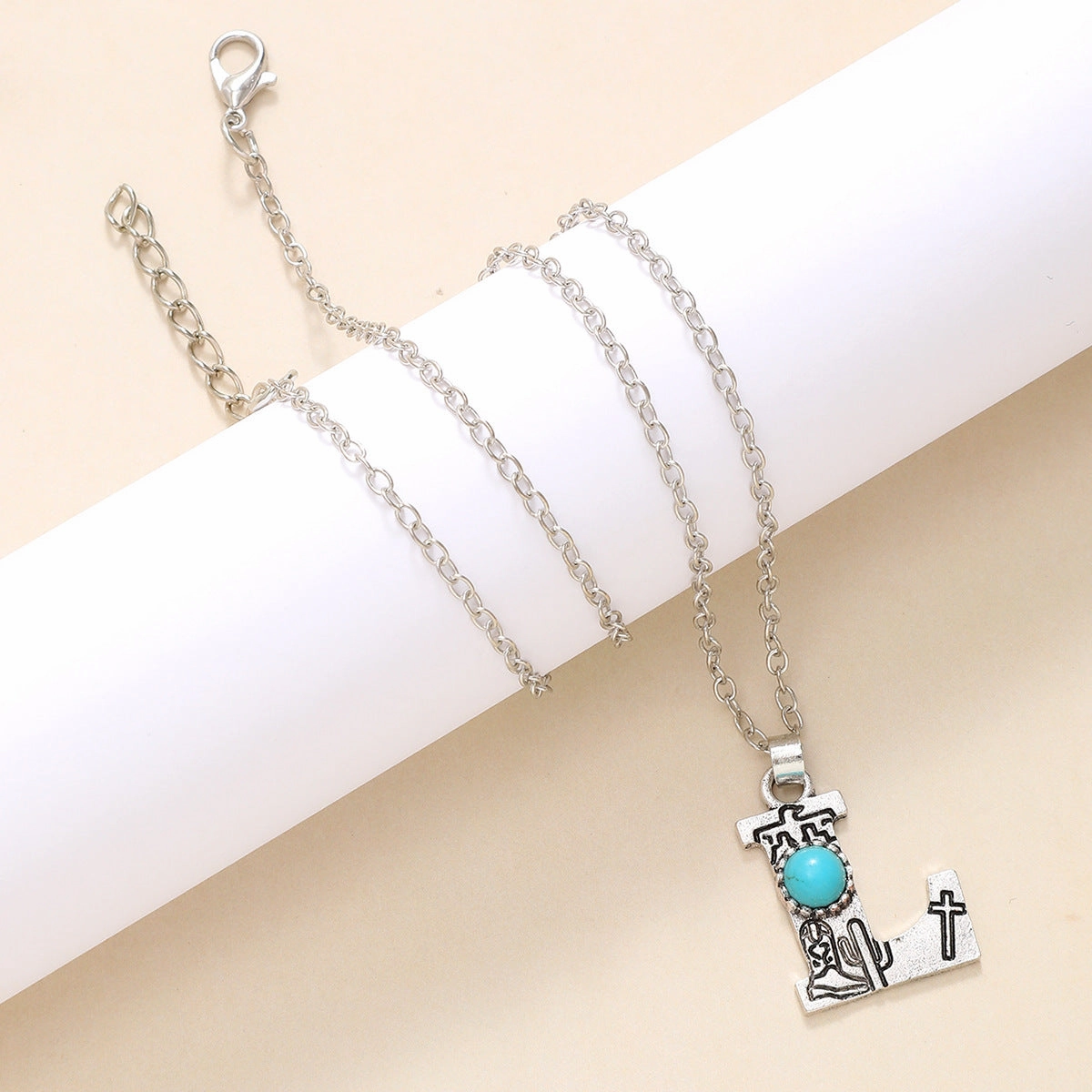 Wholesale Alloy Western Style English Letter Necklace