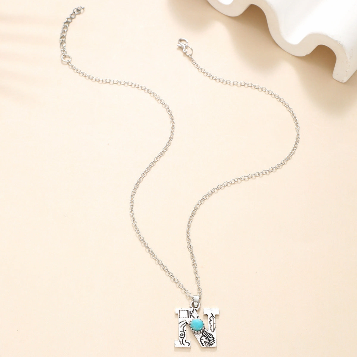 Wholesale Alloy Western Style English Letter Necklace