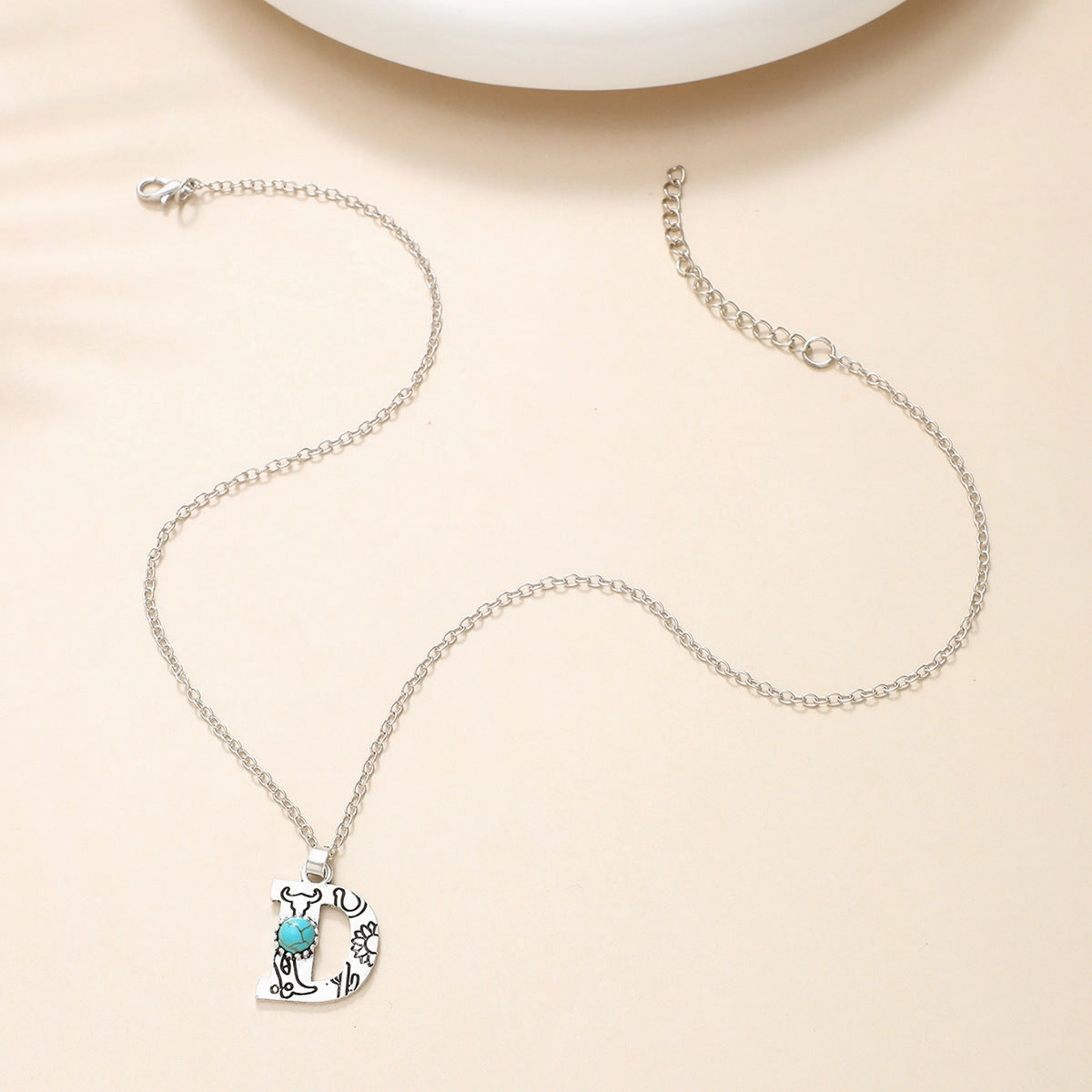 Wholesale Alloy Western Style English Letter Necklace