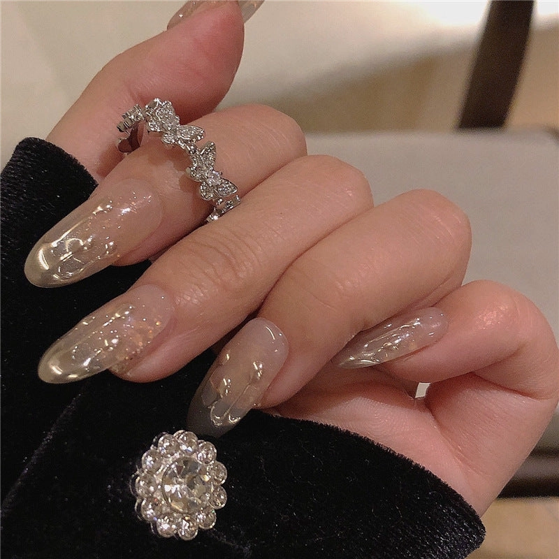 Wholesale Alloy Zircon Wrapped Snake Rings