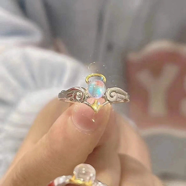 Wholesale Alloy Zircon Wrapped Snake Rings