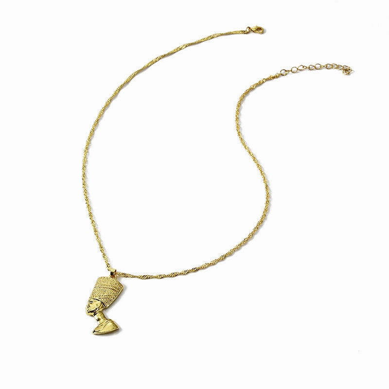 Wholesale Ancient Egypt Pharaoh Hip Hop Alloy Necklaces