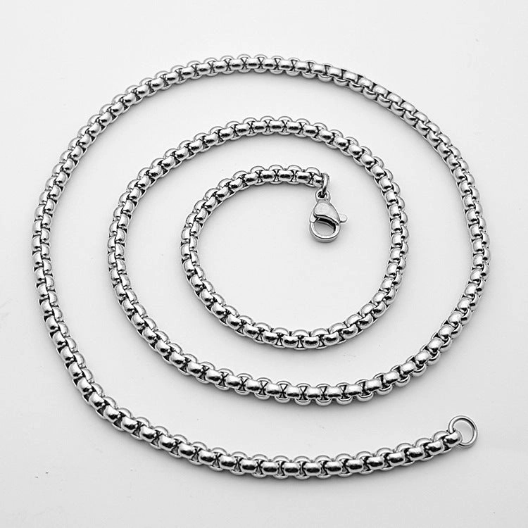 Wholesale Angel Titanium Steel Necklaces