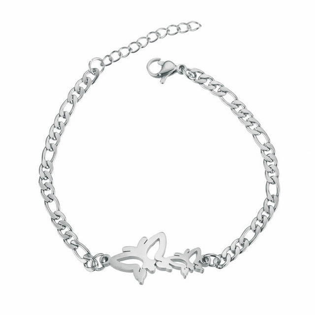 Wholesale Animal Alphabet Bracelet Titanium Steel