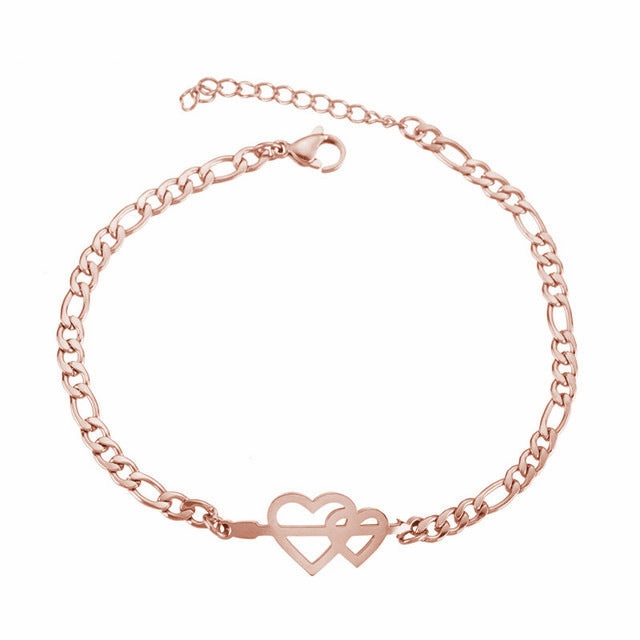 Wholesale Animal Alphabet Bracelet Titanium Steel
