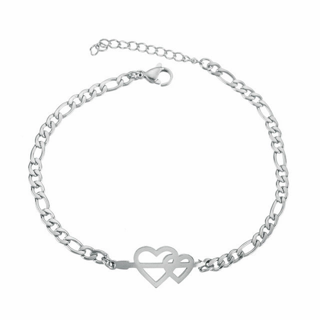 Wholesale Animal Alphabet Bracelet Titanium Steel