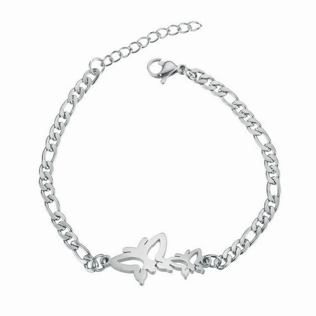 Wholesale Animal Alphabet Bracelet Titanium Steel