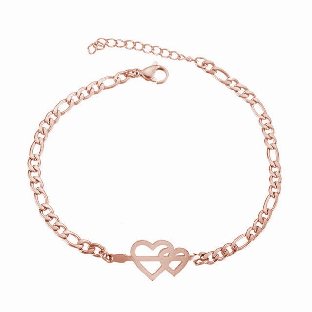 Wholesale Animal Alphabet Bracelet Titanium Steel