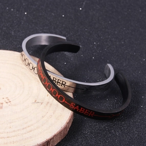 Wholesale Anime Accessories Stainless Steel Bracelet