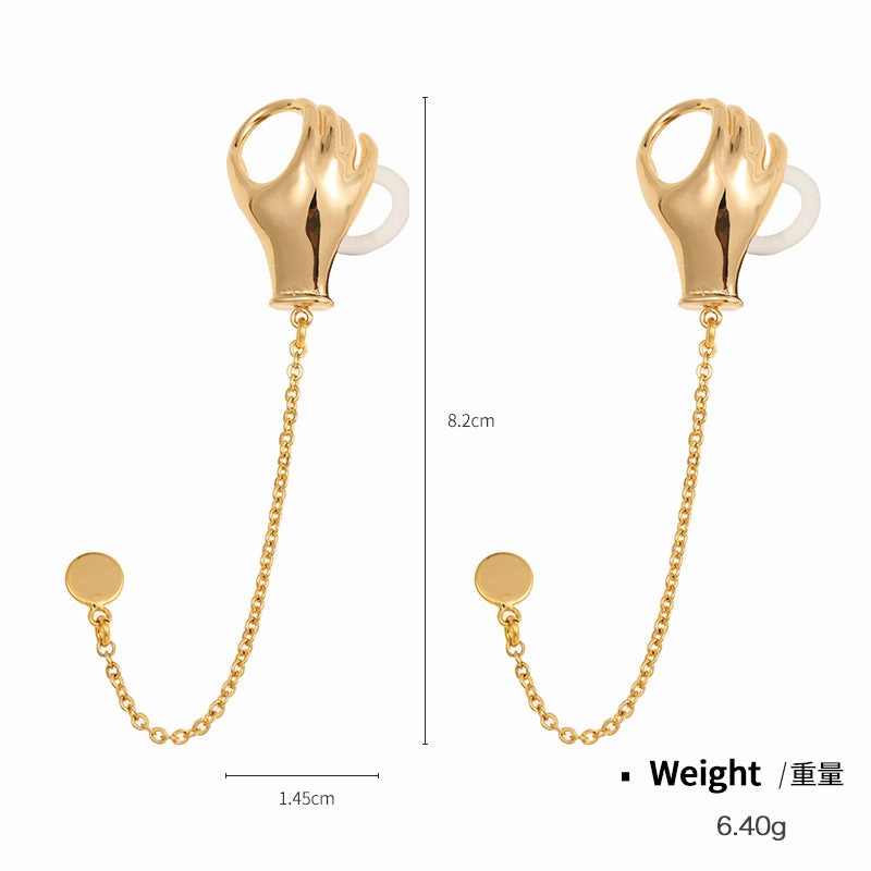 Wholesale Anti Lost Earphone Chain Alloy Earrings