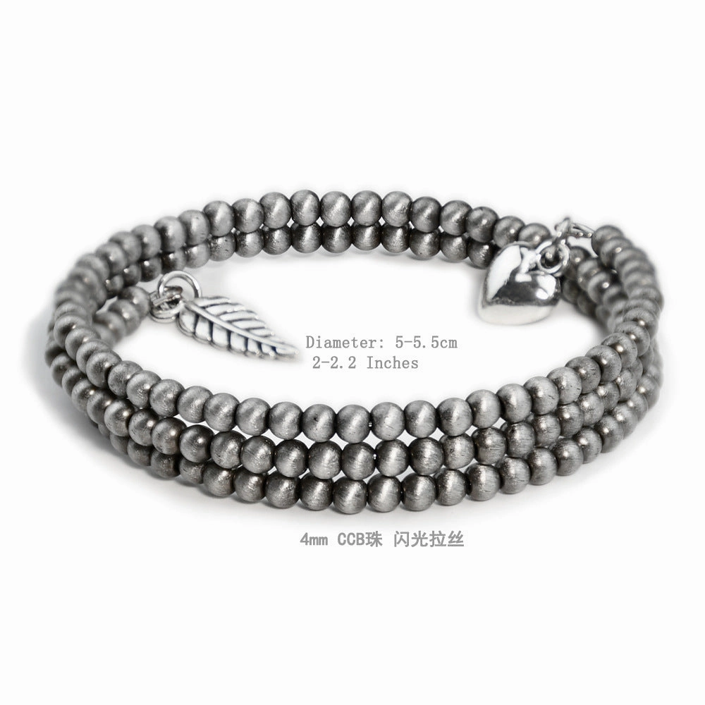 Wholesale Antique Tin Bracelets Retro Multi-layered Convergence