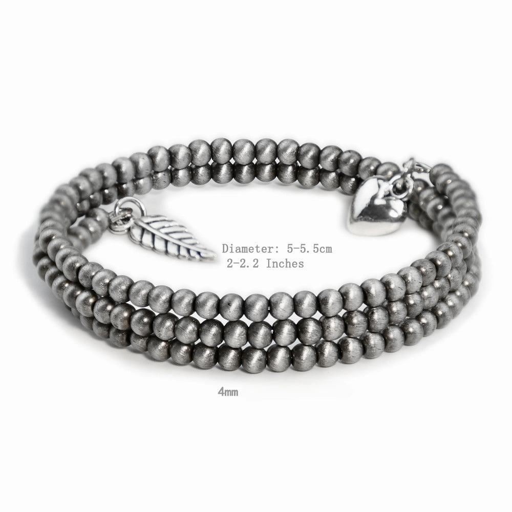 Wholesale Antique Tin Bracelets Retro Multi-layered Convergence