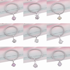 Wholesale Aromatherapy Cage Popcorn Copper Bracelet