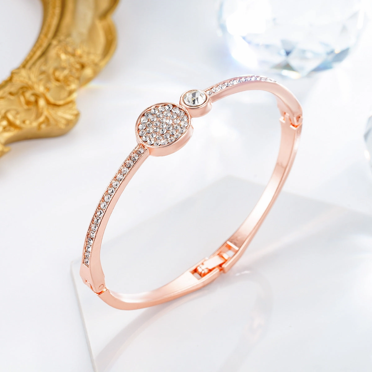 Wholesale Baby's Breath Diamond Bracelet Alloy