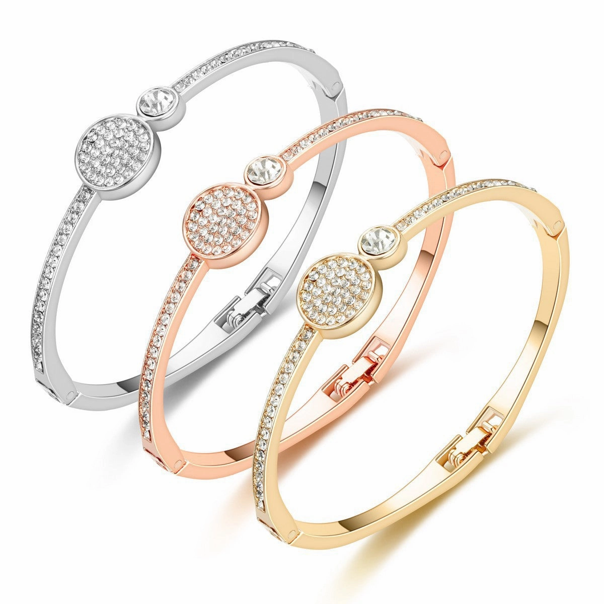 Wholesale Baby's Breath Diamond Bracelet Alloy
