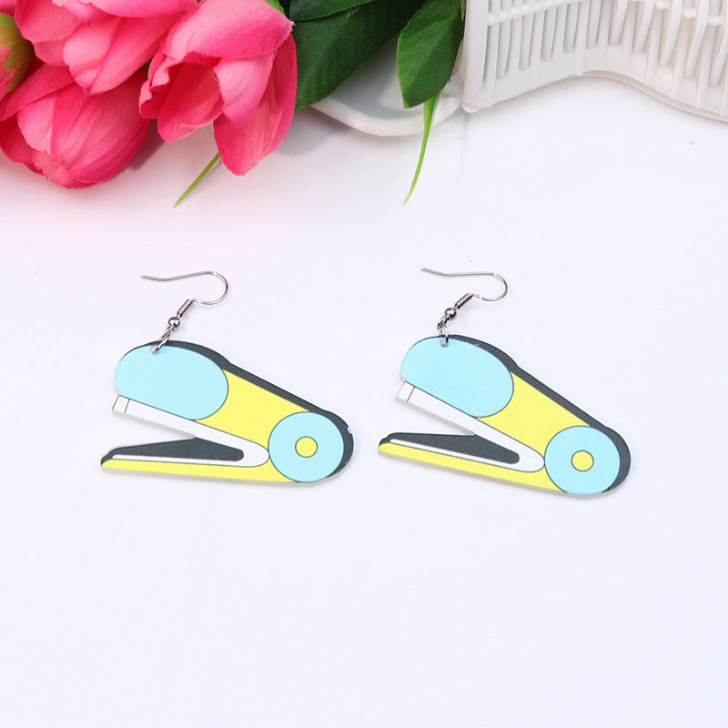 Wholesale Backpacks, Paintbrush Boxes, Magnifying Glass Houses, Acrylic Earrings