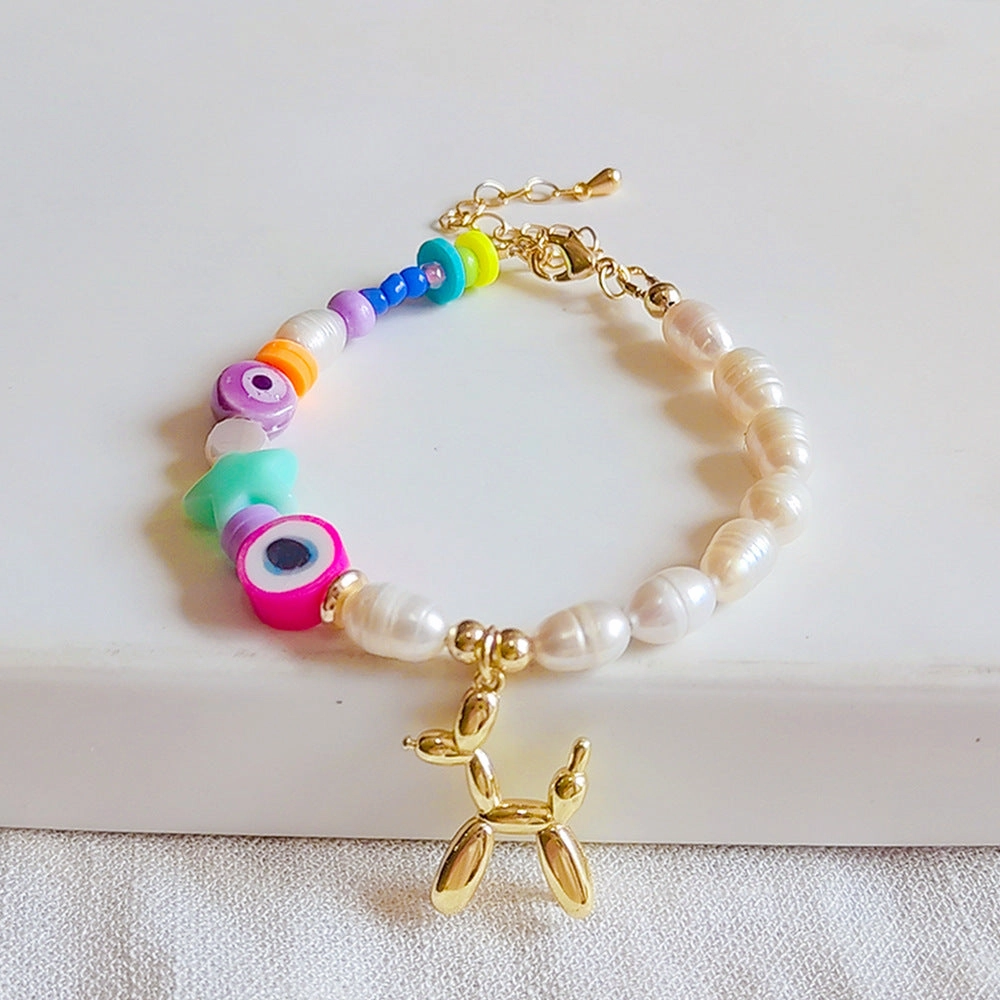 Wholesale Balloon Dog Metal Bracelet