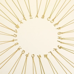 Wholesale Bamboo Letter Alloy Necklaces